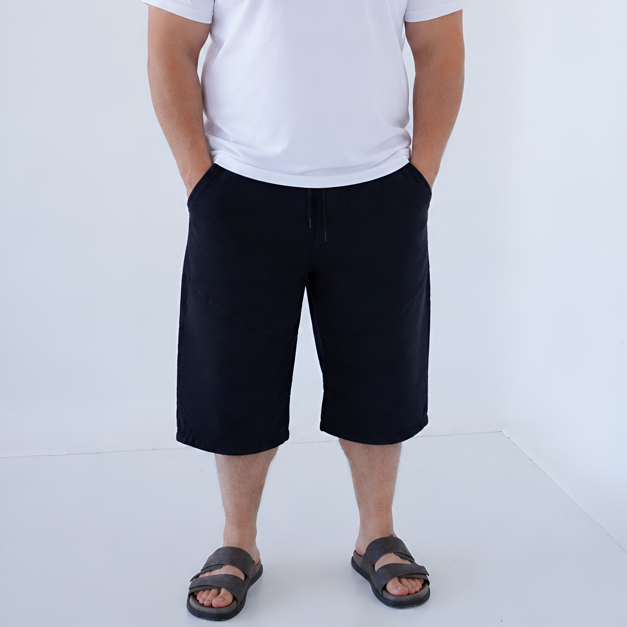 Bermudas à cordon