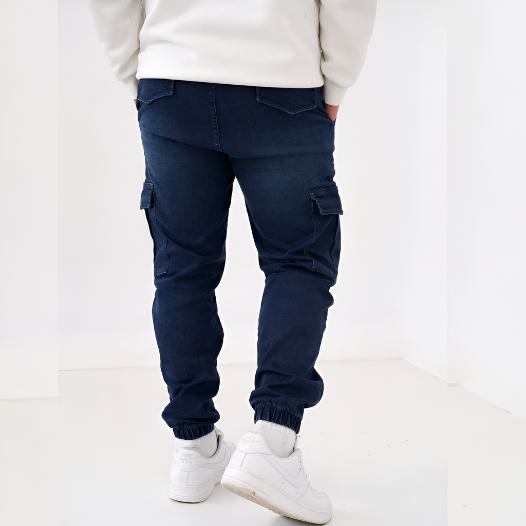 Jean cargo jogger