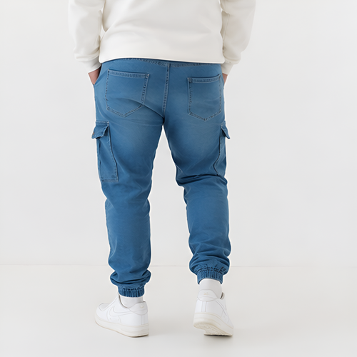 Jean cargo jogger
