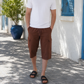 Pantacourt cargo pour homme