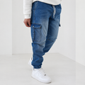 Jean cargo jogger
