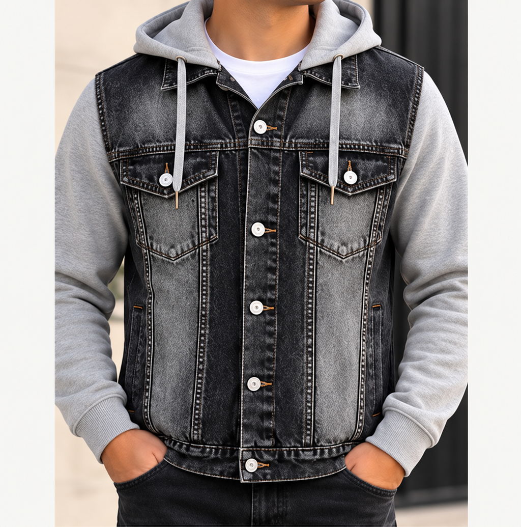 Blouson Plâtrier Homme à Capuche