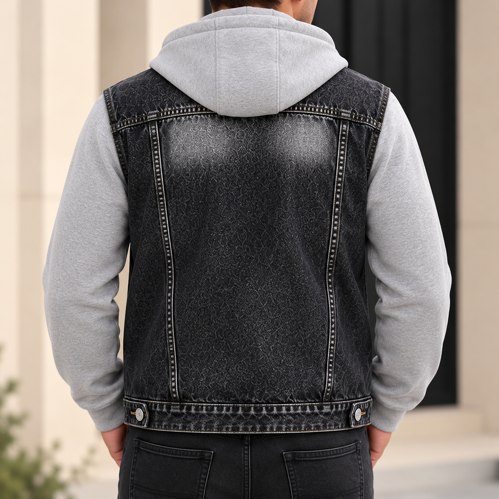 Blouson Plâtrier Homme à Capuche