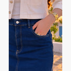 Jupe denim