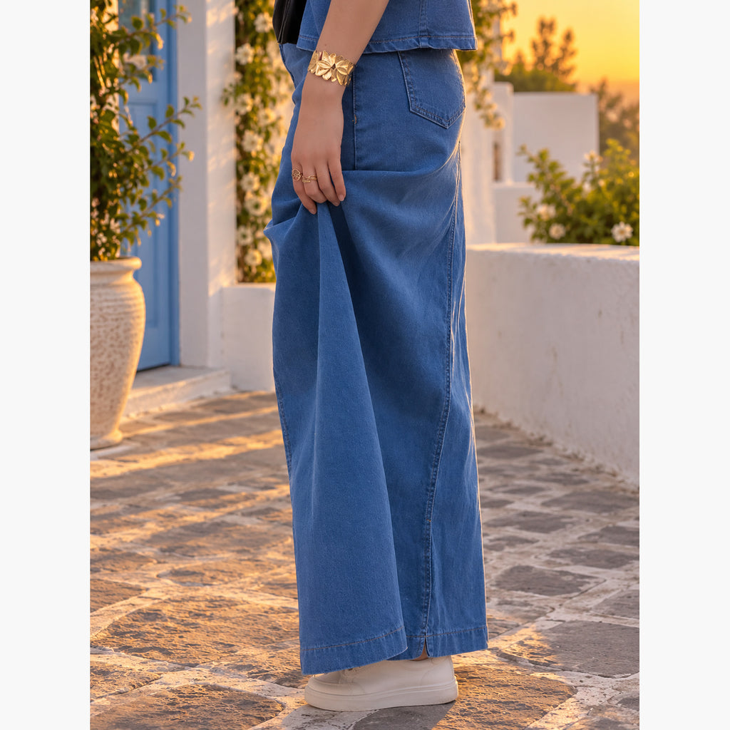 Jupe denim