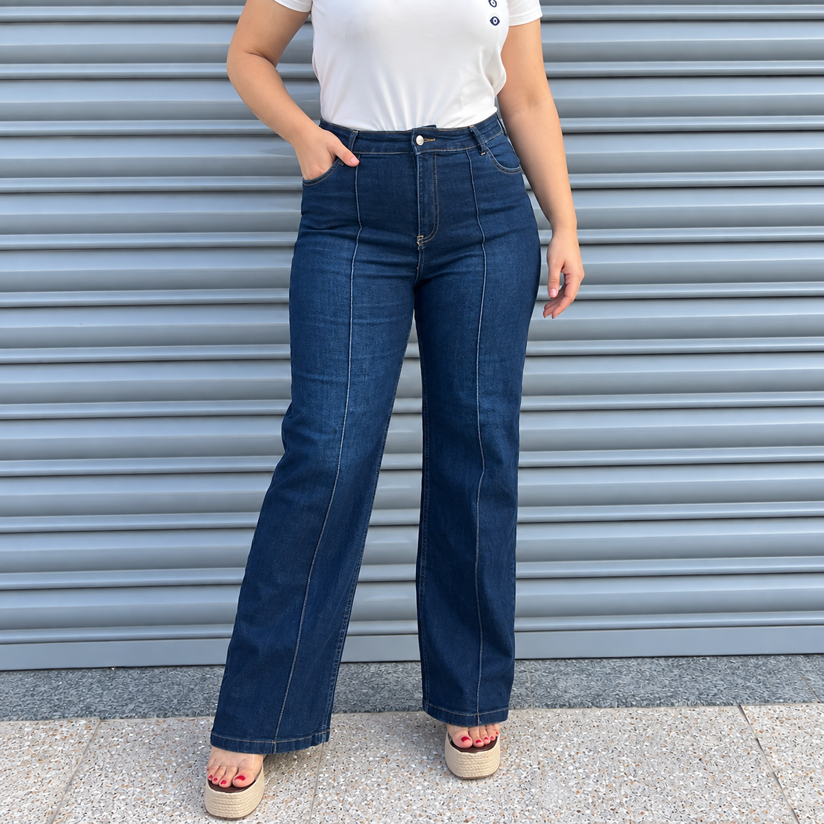 Baggy avec nervure grande taille