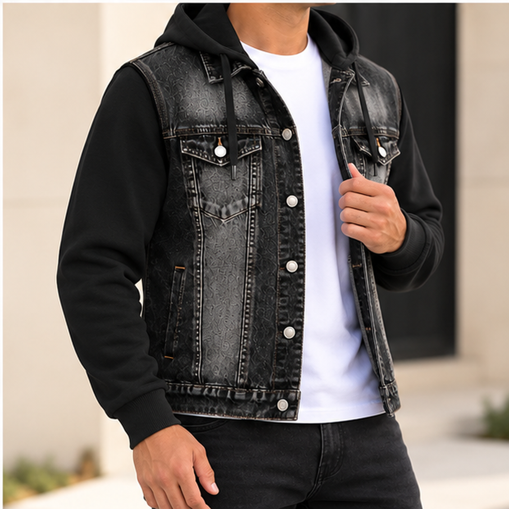 Blouson Plâtrier Homme à Capuche